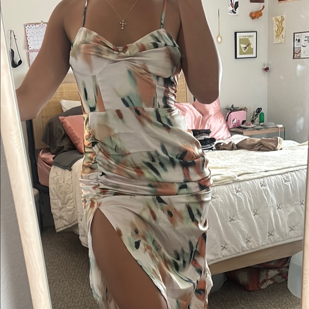 Elegant Multicolor Dress